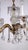 Metal Brass-Lead Crystal Five-Light Chandelier from H.Richter, 1960s For Sale - Image 7 of 13