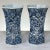 Late 19th Century Pair 19th Century Delft Hand-Painted Vases For Sale - Image 5 of 13