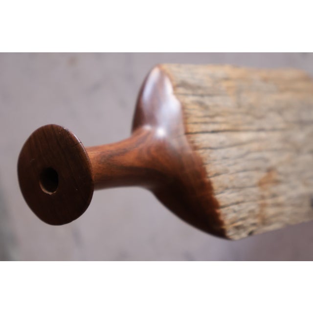 Wood Vase Attributed to Doug Ayers, California, 1970s For Sale - Image 11 of 15