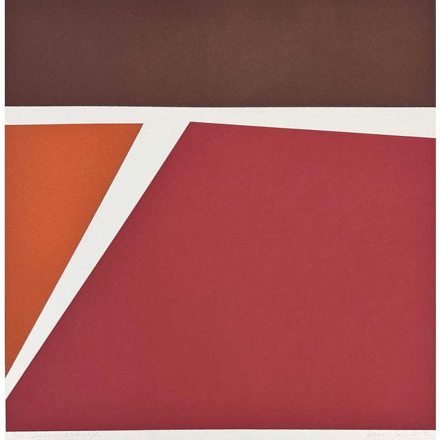 1992 'Southwest Passage' Signed Limited Edition Lithograph by Jeanne Garant For Sale - Image 4 of 4