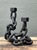 Vintage Iron Chain Link Candle Holder For Sale - Image 4 of 12