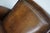 Vintage Dutch Cognac Leather Club Chairs, Set of 2 For Sale - Image 10 of 18