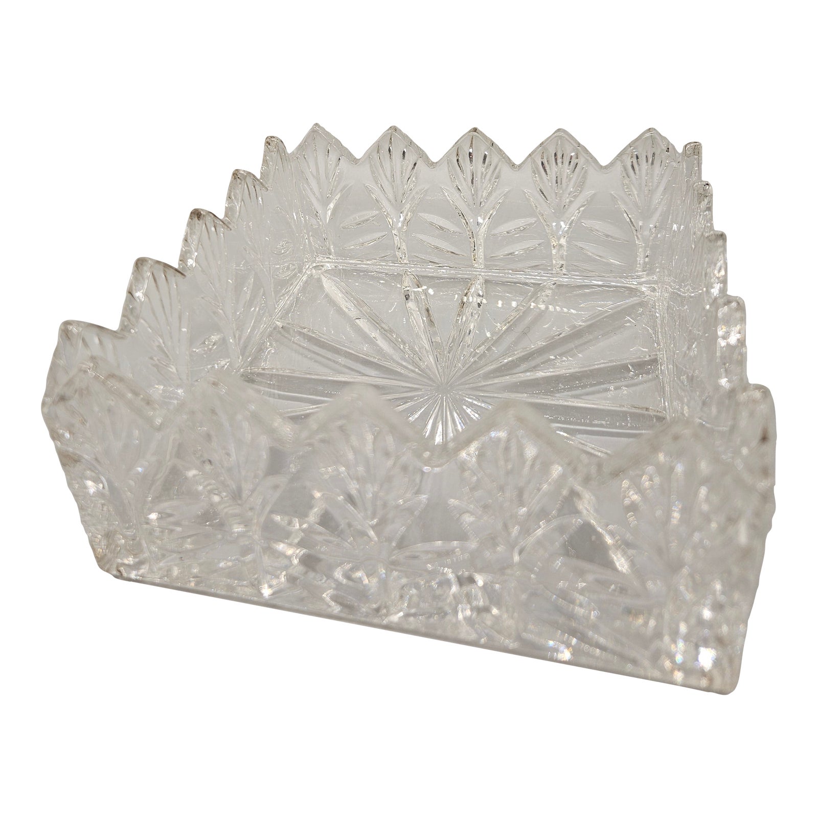 Vintage Portico Napkin Holder by Crystal Clear Industries Chairish