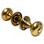 Add a classic touch to your door with these cast brass American door knobs in the colonial-style with matching wrought...