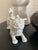 A rare Blanc de chin porcelain foo dog statue in excellent condition. Would have originally been part of a pair. There is...