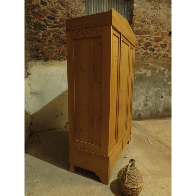 Antique Pine Knockdown Wardrobe, 1890s For Sale - Image 16 of 18