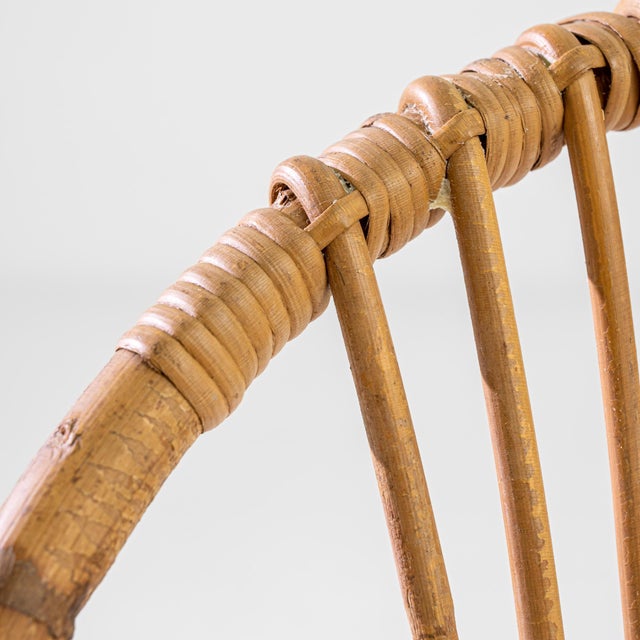 1960s French Bamboo Chair For Sale - Image 12 of 18