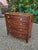 19th Century Georgian Mahogany Bow Fronted Chest of Drawers, with two short and three long graduated oak lined drawers...