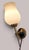 Vintage Wall Sconces in Brass and Opaline Glass from Arlus, 1950s, Set of 2 For Sale - Image 14 of 18