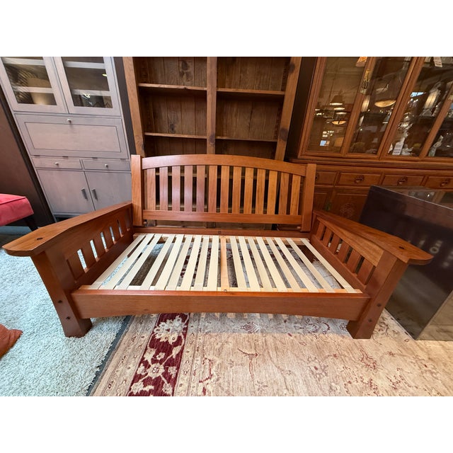 Berkeley Mills Arts & Crafts Loveseat For Sale - Image 10 of 12