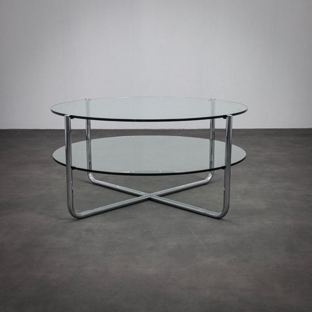 Bauhaus coffee table model 427 by dutch originals, 1990s a refined coffee table designed by the dutch originals design...