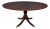 Oval Walnut Dining/Breakfast/Foyer/Game Table by Leighton Hall - Showroom Sample For Sale