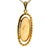 Vintage Italian 18k Gold Oval White Opal Rope Frame Pendant For Sale In Miami - Image 6 of 12