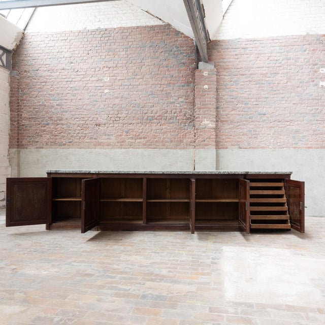 Antique Sideboard in Mahogany, 1850 For Sale - Image 4 of 10