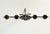 Metal 1960s Swedish Dangling Hearts Steel 4 Candle Candelabra by Gunnar Ander For Sale - Image 7 of 16