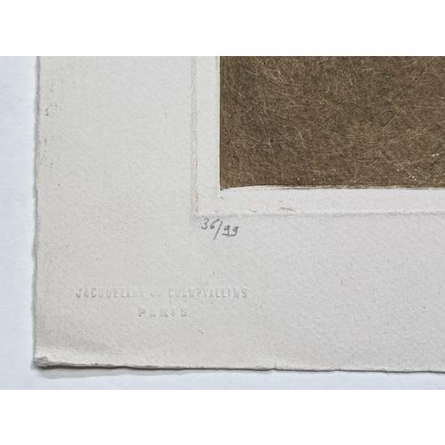 Arthur Luis Piza, Fragmentation, 1988, Engraving For Sale - Image 6 of 8