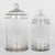 Mid-Century Modern French Mid-Century Modern Glass Apothecary Jars, Set of 2 For Sale - Image 3 of 11
