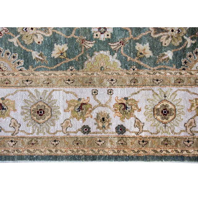 Late 20th Century Indian Tabriz-Style Rug For Sale - Image 9 of 15