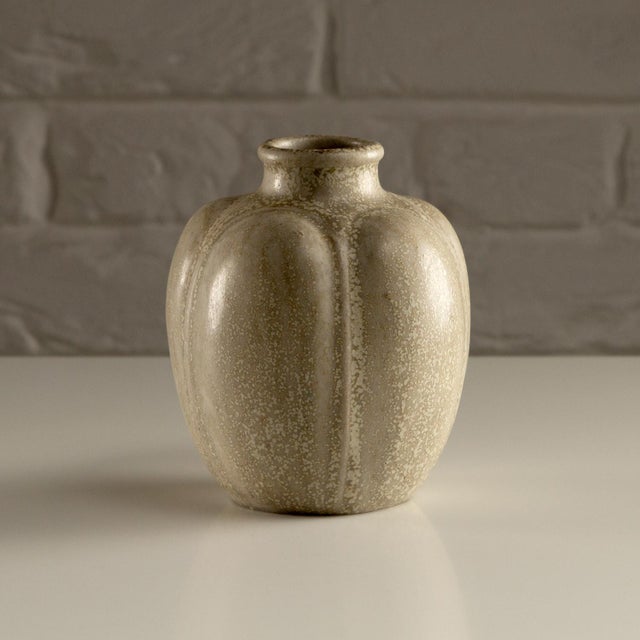 Stoneware Model 148 Vase by Arne Bang, Denmark, 1930s For Sale - Image 3 of 12