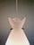 Scandinavian Pendant Lights in White Satin Glass and Brass, 1960s, Set of 3 For Sale - Image 9 of 18