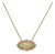 11.2Ct Opal Necklace Attached Chain With Natural Diamond Accents: Solid 14k Gold For Sale