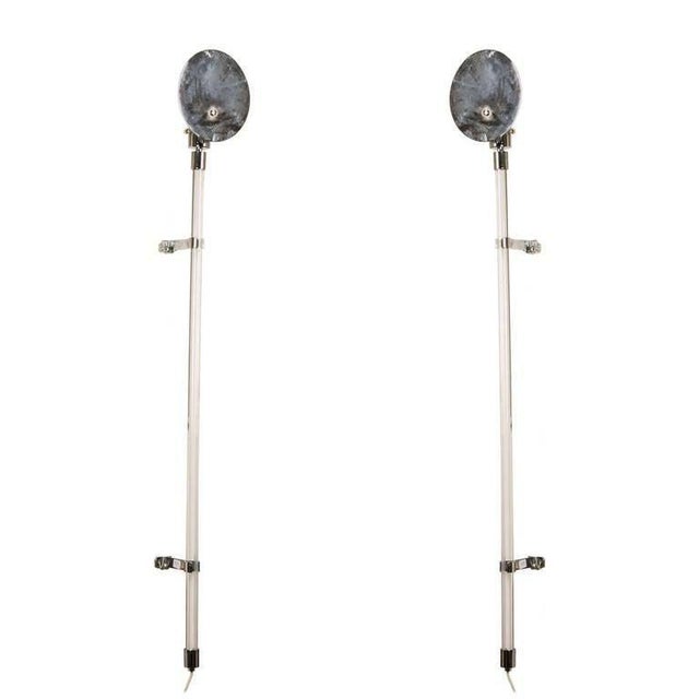 Sconces by Peter Hamburger for Knoll, 1970s, Set of 2 For Sale - Image 11 of 11