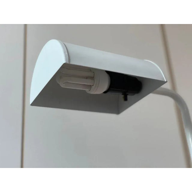 White Danish E808 Floor Lamp by Abo Randers, 1970s For Sale - Image 8 of 11