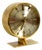 Round Brass Table Clock by Schatz, Germany, 1960s For Sale