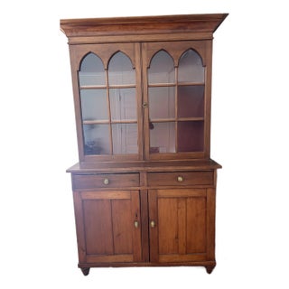Large Antique Pine Hutch For Sale