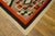 Textile 1930s Gray Diamond Antique American Navajo Rug 4' X 5'8" Flat Weave Wool Carpet For Sale - Image 7 of 8