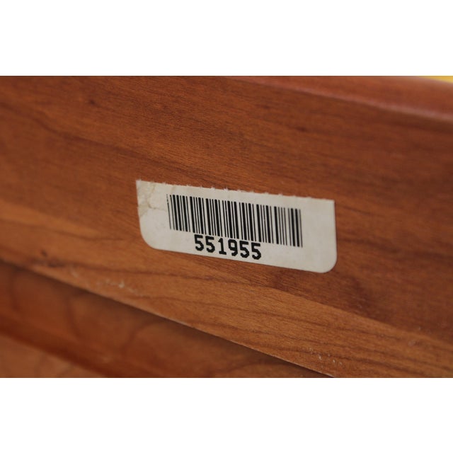 Pair of Stickley Cherry 3 Drawer Nightstands For Sale - Image 13 of 14