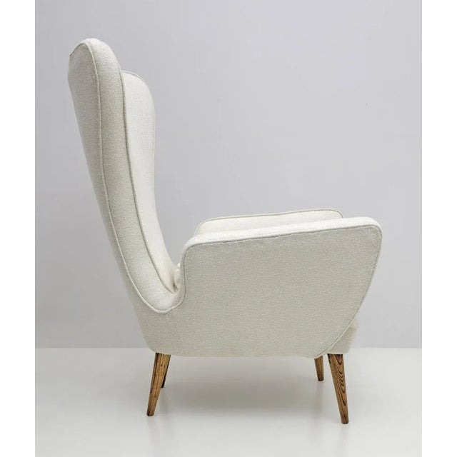 Bouclè Armchair by Emilio Sala & Giorgio Madini for Fratelli Galimberti Cantù, 1950s For Sale - Image 6 of 8