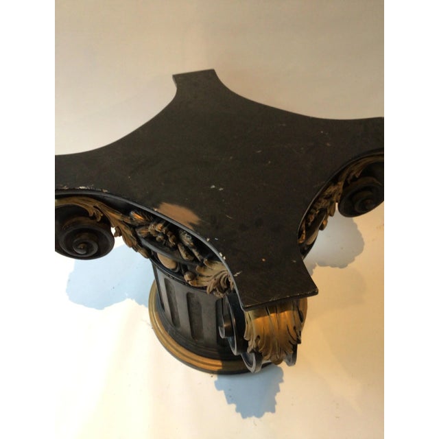 Wood 1910, Large Wood Capitol Base For Sale - Image 7 of 13