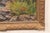 Wood Early 20th Century Swedish Shoreline Painting, Beautiful Frame For Sale - Image 7 of 13