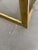 Hollywood Regency Brass Vanity / Desk in the Milo Baughman Style. Circa 1970s For Sale - Image 10 of 18