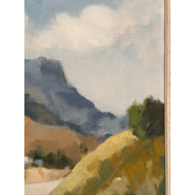Stig Wernheden, Greek Landscape, 1960s, Oil on Canvas, Framed For Sale - Image 9 of 18