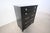 French French Louis XVI Style Black Lacquered Highboy With Brass Hardware | Newly Refinished For Sale - Image 3 of 18