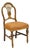 Vintage Joerns Bros Art Deco Walnut Fan Back Vanity Side Chair For Sale