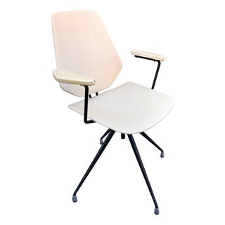 Mid 20th Century Italian Vintage Office or Desk Swivel Chair For Sale