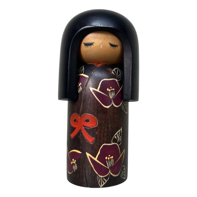 Vintage Kokeshi by Miyashita Hajime, 1970s For Sale