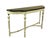 A late 19th-C Italian painted console table with original Portoro marble top. Features original painted finish, hand...