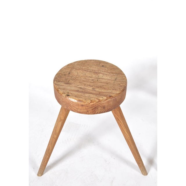 Antique 3-Legged Milking Stools, 19th Century, Set of 2 For Sale - Image 9 of 13