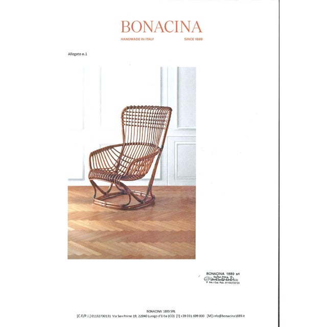 Italian Living Room Armchair by Tito Agnoli for BBB Bonacina, 1960 For Sale - Image 11 of 12