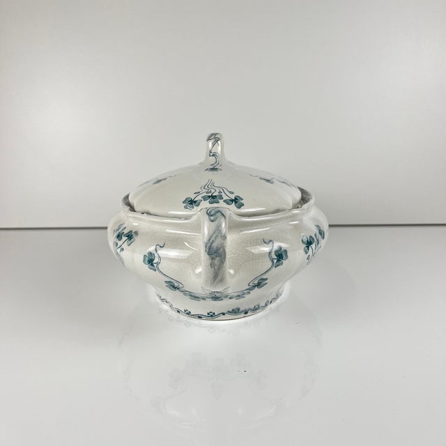 Antique Vegetable Dish from Villeroy & Boch, 1890s For Sale - Image 4 of 18