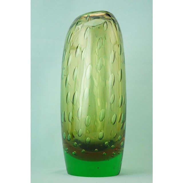 Glass Vase attributed to Flavio Poli, Italy, 1940s For Sale - Image 10 of 18