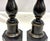 Vintage Wood Table Lamps With Gold Painted Chinoiserie Designs- A Pair For Sale - Image 13 of 15