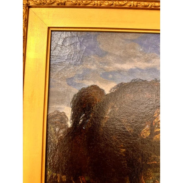 19th Century 19th Century English Oil on Canvas For Sale - Image 5 of 12