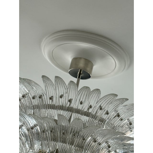 Bold Eclectic Murano Feather Chandelier, 2010 For Sale - Image 8 of 14