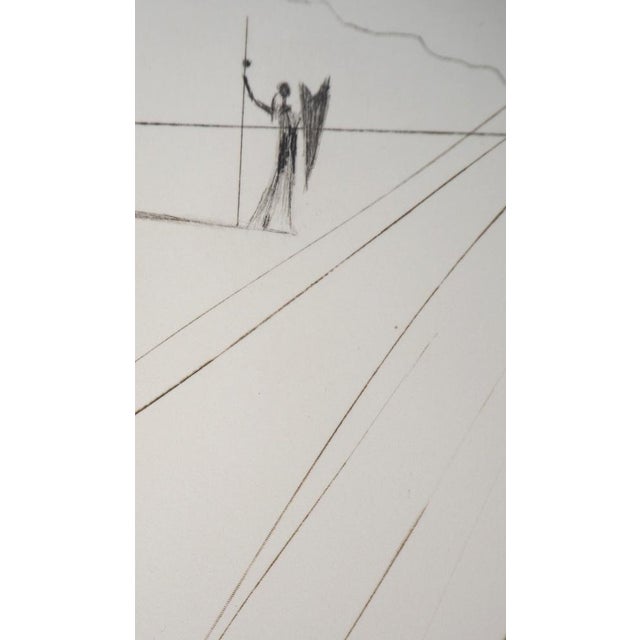 Salvador Dali, La Reine Avait Bliaut de Soie, 1970, Original Etching For Sale - Image 6 of 8