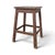 2000 - 2009 Brown Painted Wooden Workshop Stool with Patinated Top For Sale - Image 5 of 5